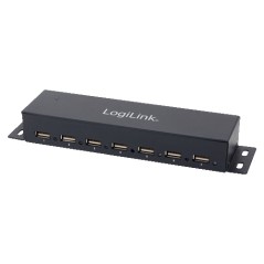 LogiLink USB 20 Hub 7-port metal